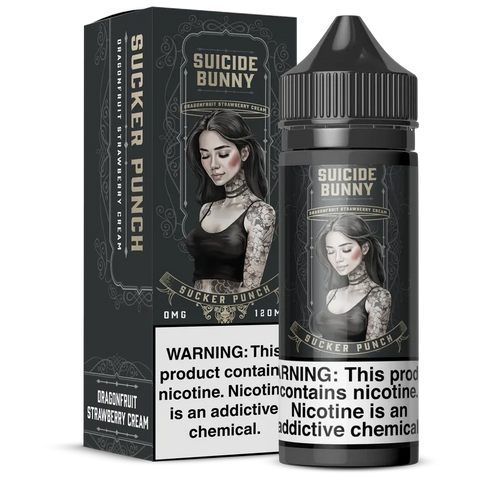 Suicide Bunny 100ml Shortfill E-Liquids Sucker Punch
