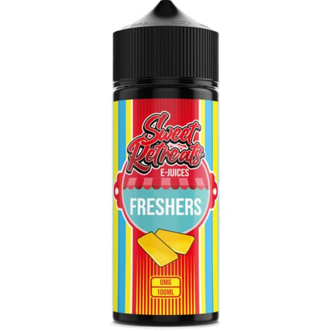 Sweet Retreats 100ml Shortfill E-Liquid Freshers