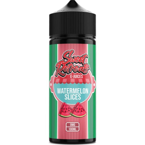 Sweet Retreats 100ml Shortfill E-Liquid Watermelon Slices