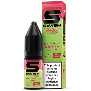 Swish X Mix Labs Strawberry Lime 10ml Nic Salt 10mg
