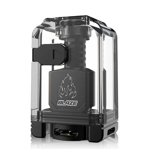 Thunderhead Creations Blaze Bridge Boro Tank Black Silver