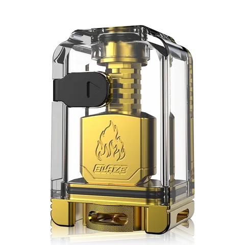 Thunderhead Creations Blaze Bridge Boro Tank Gold