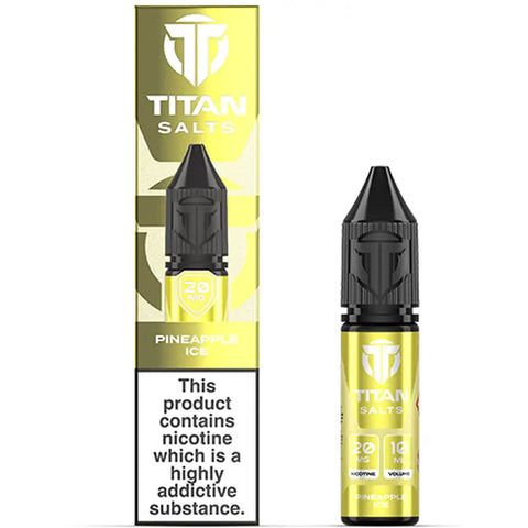 Titan Salt Nic Salts 10ml Pineapple Ice 20mg