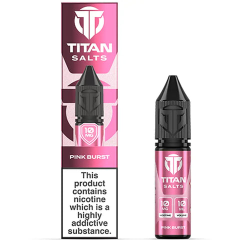 Titan Salt Nic Salts 10ml Pink Burst 10mg