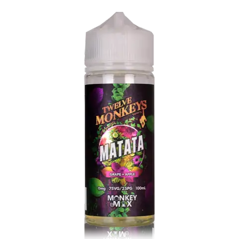 Twelve Monkeys E-Liquid 100ml Shortfill Matata