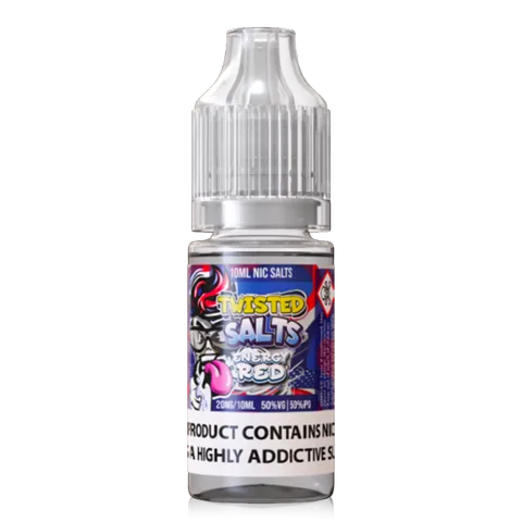 Twisted Salts 10ml Nic Salt E-Liquids 20mg NRG Red