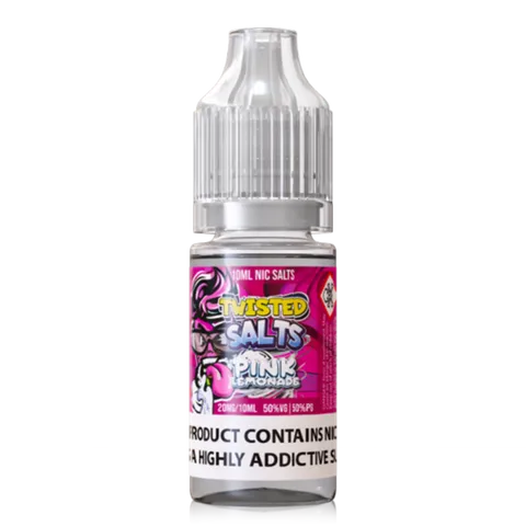 Twisted Salts 10ml Nic Salt E-Liquids 20mg Pink Lemonade