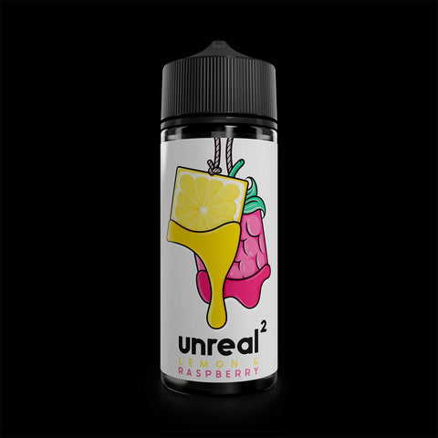 Unreal2 100ml Shortfill E-Liquid Lemon & Raspberry