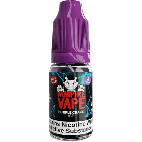 Vampire Vape 10ml 3mg Purple Craze Ice
