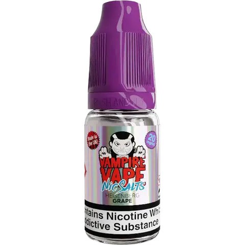 Vampire Vape 10ml Nic Salts Heisenberg Grape