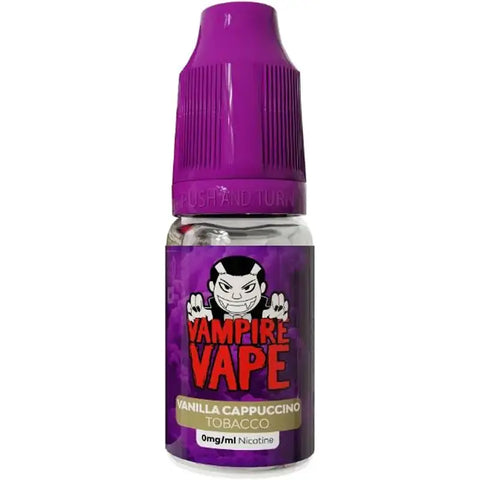 Vampire Vape 10ml 18mg Vanilla Cappuccino Tobacco