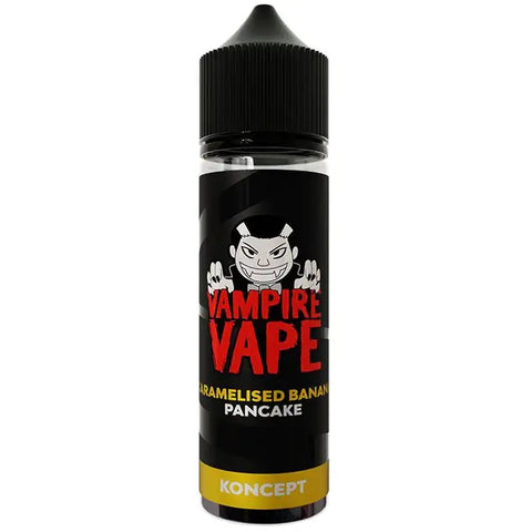 Vampire Vape Koncept 50ml Shortfill E-Liquids Caramelised Banana Pancake