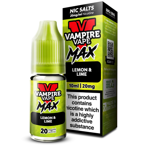 Vampire Vape MAX Lemon & Lime Nic Salt