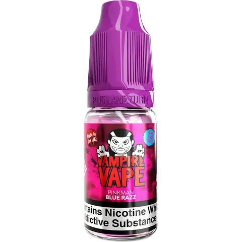 Vampire Vape 10ml 12mg Pinkman Blue Razz