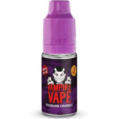 Vampire Vape 10ml 18mg Rhubarb Crumble