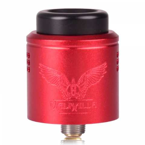 Vaperz Cloud Valhalla Micro 25mm RDA Satin Red