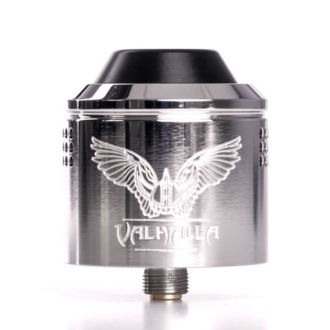 Vaperz Cloud Valhalla V2 Mini 30mm RDA Polished Steel