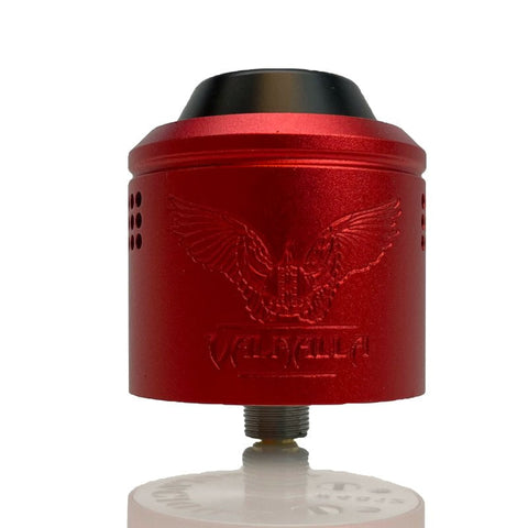 Vaperz Cloud Valhalla V2 Mini 30mm RDA Satin Red