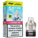 Vaporesso Dojo Blast 10K Prefilled Pods + Refill Container Lychee Ice