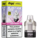 Vaporesso Dojo Blast 10K Prefilled Pods + Refill Container Juicy Peach