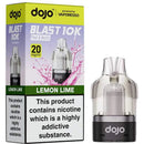 Vaporesso Dojo Blast 10K Prefilled Pods + Refill Container Lemon Lime