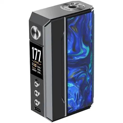 VooPoo Drag 4 Box Mod 177W Gunmetal & Ocean Blue