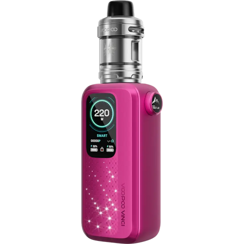 VooPoo Vinci Spark 220 Vape Kit Rose Red