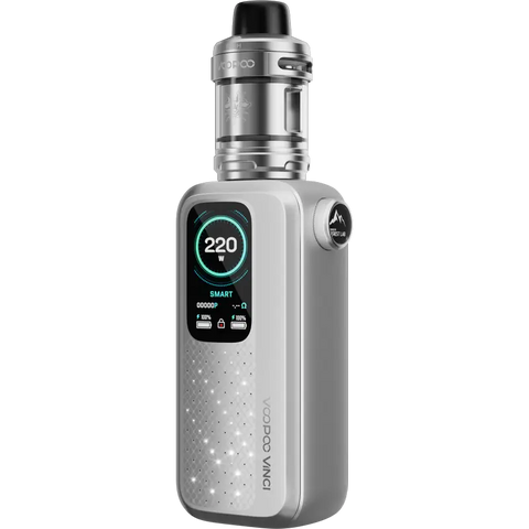 VooPoo Vinci Spark 220 Vape Kit Tech Silver