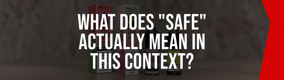 Elux vape safety and harm reduction guide