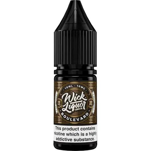 Wick Liquor 10ml Nic Salts Boulevard Shattered 10mg