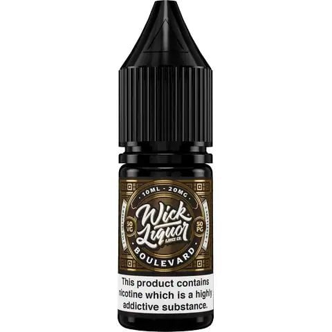 Wick Liquor 10ml Nic Salts Boulevard Shattered 20mg