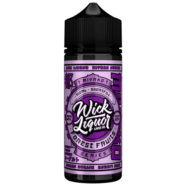 Wick Liquor Forest Fruits Miyako Yoghurt 100ml Shortfill