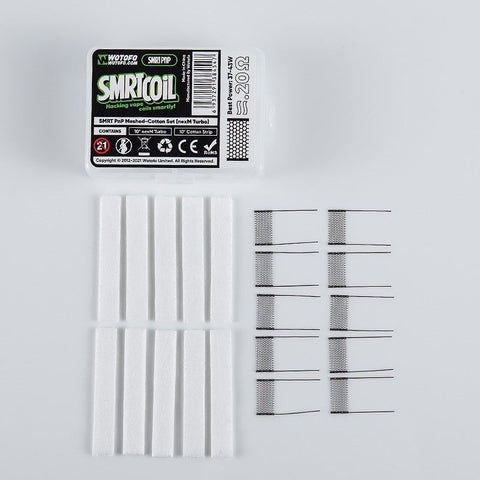 Wotofo SMRTCOiL PNP Meshed Cotton Set