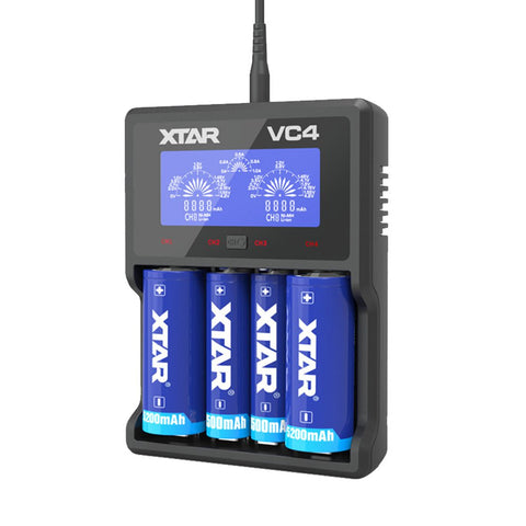 XTAR VC4 Ni - Mh Li - ion Battery Charger