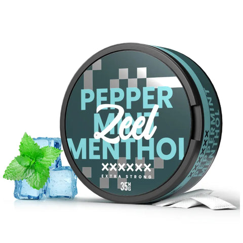 Zeel Peppermint Menthol Nicotine Pouches 35mg
