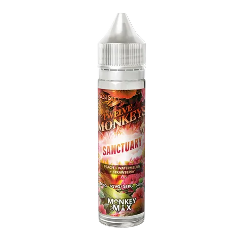 Twelve Monkeys Oasis 50ml Shortfills Sanctuary