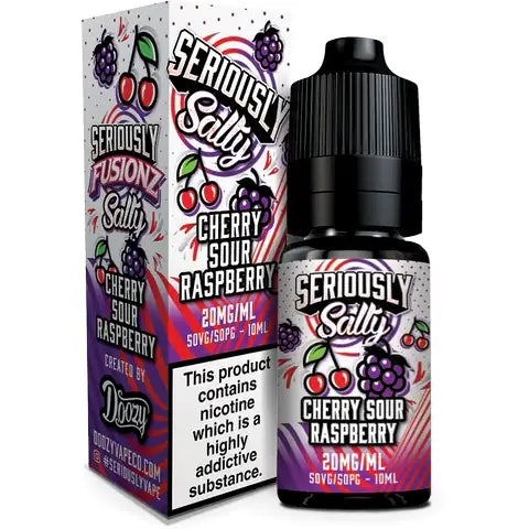 Doozy Seriously Fusionz Nic Salt E-Liquid Cherry sour raspberry