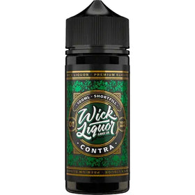 Wick Liquor 100ml Shortfill E-Liquid Contra