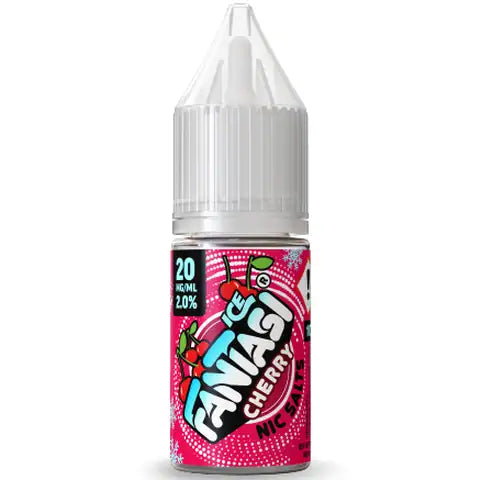 Fantasi Ice 10ml Nic Salt E-Liquids Cherry Ice 20mg