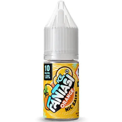 Fantasi Ice 10ml Nic Salt E-Liquids Orange Ice 10mg