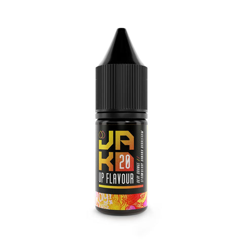 JAKD Nic Salt E-Liquids Okay Orange! Strawberry Banana Gum